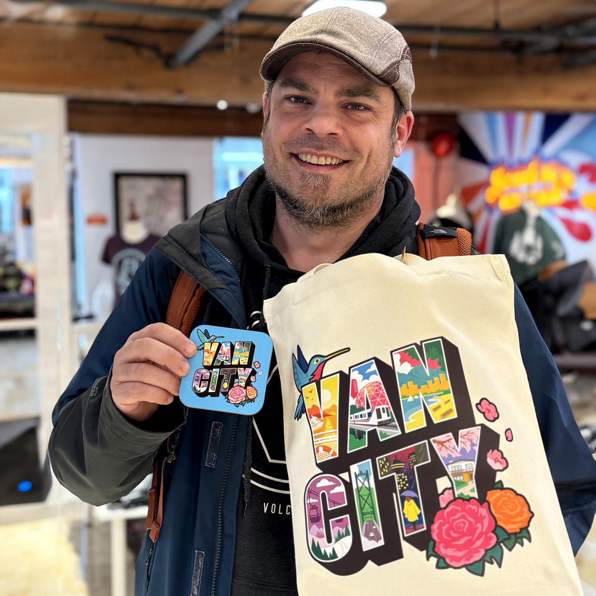 MAKE Original - VAN CITY Marcus Hynes - Tote Bag Natural – MAKE