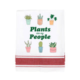 Plants Are My People Make Original Tea Towel