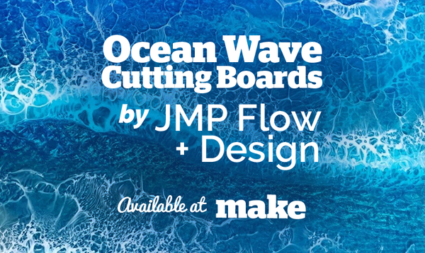 Ocean Wave Cutting Boards by JMP Flow + Design
