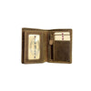 Adrian Klis Leather Bifold Wallet 221 - Brown