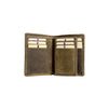 Adrian Klis Leather Bifold Wallet 221 - Brown