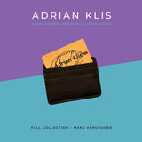 Adrian Klis Card Wallet 152 - Black