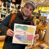 MAKE Original - Vancouver Map Marcus Hynes - Tea Towel