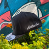 Billion Buns Unisex Black Flatbrim Snapback Cap by Chairman Ting O/S East Van Bun