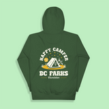 BC Parks Foundation Unisex Hoodie - Happy Camper Turbo Bambi