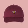 Bee MAKE Original Burgundy Chino Cap