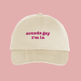 MAKE Original - Sounds Gay - Adult Chino Cap Cream