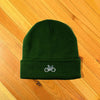 Bike MAKE Original Forest Green Cuffed Toque