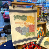MAKE Original - Vancouver Map Marcus Hynes - Tea Towel
