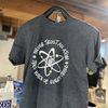 MAKE Original - Never Trust An Atom - T-Shirt Dark Heather