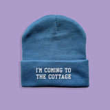 MAKE Original - Im Coming to the Cottage - Dusty Blue Toque