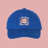 MAKE Original - Axolotl - Kids Chino Cap Royal Blue