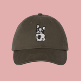 MAKE Original - Frenchie Butt - Adult Chino Cap Charcoal