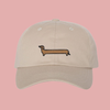 MAKE Original - Wiener Dog - Adult Chino Cap Khaki
