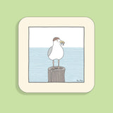 MAKE Original - Cool Seagull Bleu - Original Coaster