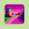 MAKE Original - Siwash Rock  Laura Jane Klassen - Coaster