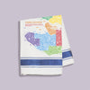 MAKE Original - Vancouver Map Marcus Hynes - Tea Towel