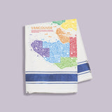 MAKE Original - Vancouver Map Marcus Hynes - Tea Towel
