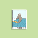 MAKE Original - Sloth Bleu Marie - Sticker