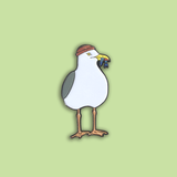 MAKE Original - Cool Seagull - Enamel Pin