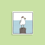 MAKE Original - Seagull Bleu Marie - Sticker