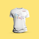 Canada Explained Infographic Make Original White T-Shirt Mens