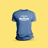 I Found This Humerus Make Original Heather Royal Blue T-Shirt Mens