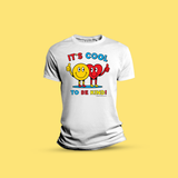 Cool to be Kind Make Original White T-Shirt Mens