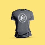 MAKE Original - Never Trust An Atom - T-Shirt Dark Heather
