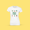 Plants Are My People Make Original White T-Shirt Womens