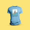 MAKE Original - Surfing Sloth Bleu Marie - Premium T-Shirt