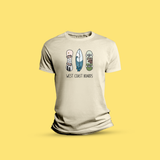 MAKE Original - Pacific Northwest Boards Bleu Marie - Premium T-Shirt Natural