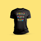 MAKE Original - Born This Gay - T-Shirt Black