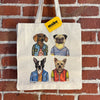 MAKE Original - Dogs Andrea Hooge - Tote Bag Natural