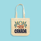 MAKE Original - Canada Bear Julie Solvstrom - Tote Bag Natural