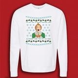 MAKE Original - Elf Christmas Cheer - Unisex Crewneck Sweatshirt White