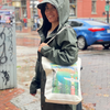 MAKE Original - Vancouver Harbour Scene Aya Wallace - Tote Bag Natural