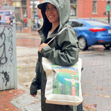 MAKE Original - Vancouver Harbour Scene Aya Wallace - Tote Bag Natural