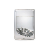Whistler Mountain and Blackcomb Peak Set of 2 10oz Glasses and Coasters