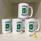 Freak in the Sheets Make Original 15oz White Mug