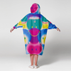 Rainkiss Poncho - Rainbow Smiley Art