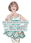 MAKE Original - Clean To Music Raven's Rest - Tea Towel
