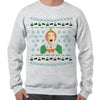 Elf Christmas Cheer MAKE Original Crewneck Grey Sweatshirt Unisex