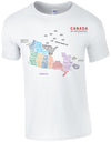 MAKE Original - Canada Explained Infographic - T-Shirt White