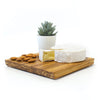 ChopValue Cheese Board with cheese and nuts on it