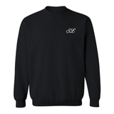 Custom embroidered sweatshirt with custom monogrammed initials