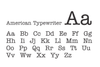 American Typewriter