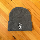 Frenchie Butt MAKE Original Slate Grey Cuffed Toque
