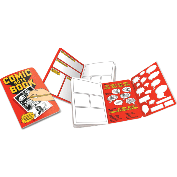 Full Size Comic Book Notebook – MAKE Vancouver