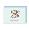 Halifax Paper Hearts Greeting Card - Significant Otter